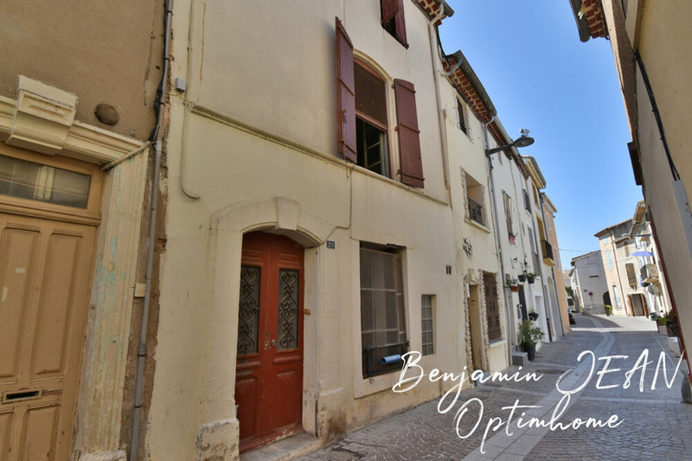 À Vendre  Maison de Village avec Cour à Sérignan  131 m² + Greniers Aménageables