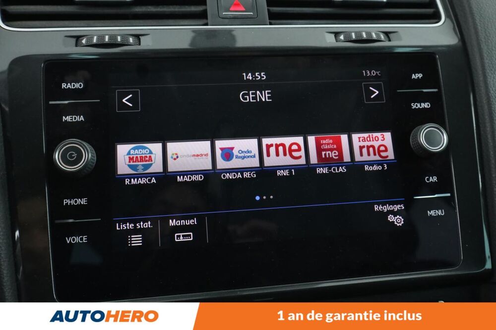 Golf VII 1.4 TSI BlueMotion Tech DSG7 5P 125 ch 2018 occasion 92130 Issy-les-Moulineaux