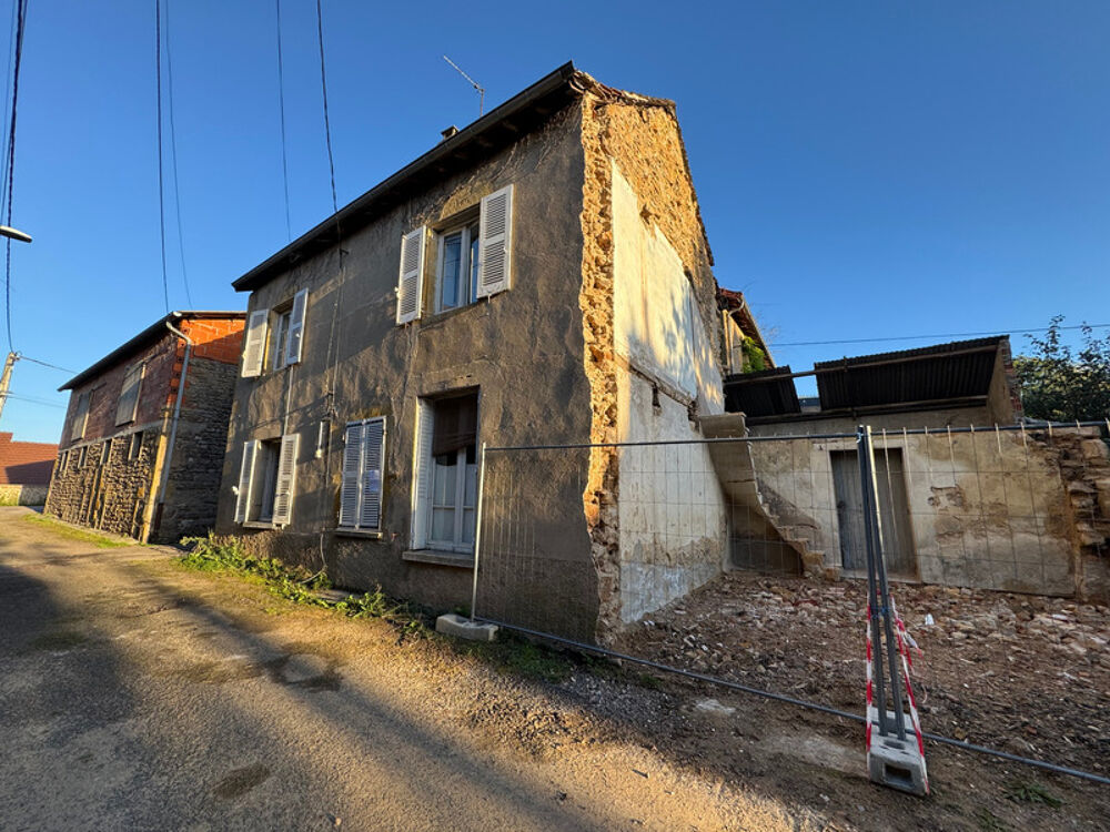 Dpt Saône et Loire (71), à vendre SAINT CHRISTOPHE EN BRIONNAIS maison P4 - 3 chambres - 70m² -