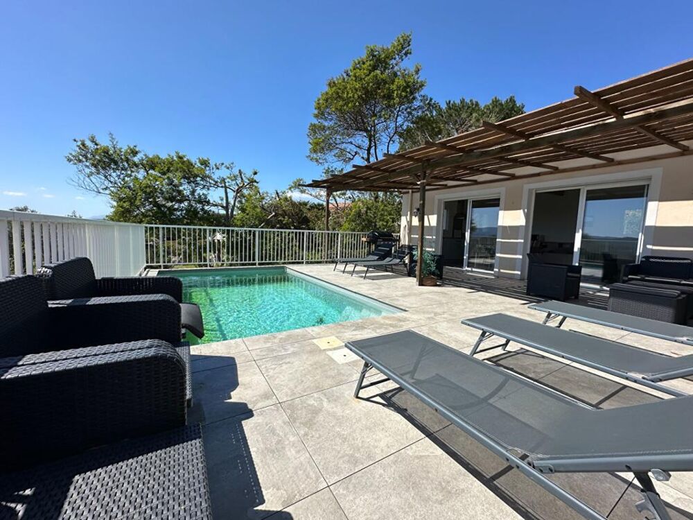 Vente Maison Villa T4 avec piscine VUE MER - LECCI (20137) - CORSE DU SUD - FRANCE Lecci