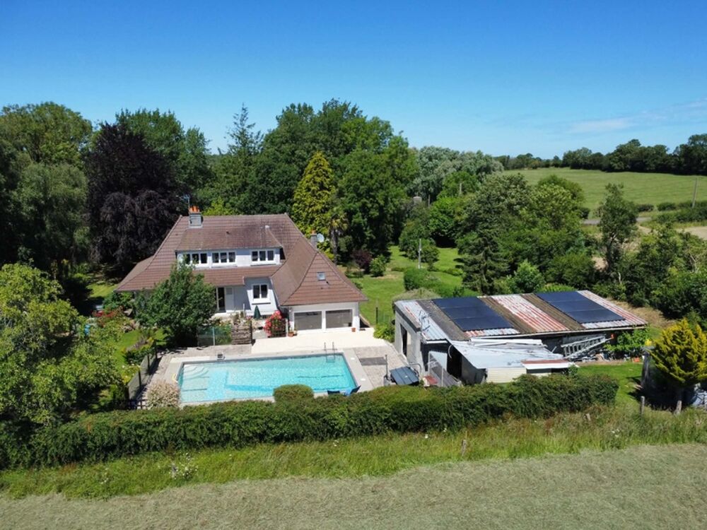 ?? PROPRIÉTÉ DEXCEPTION AVEC PISCINE ET PARC ARBORÉ AUX PORTES DE SAINTE-MÈRE-ÉGLISE (50) ??