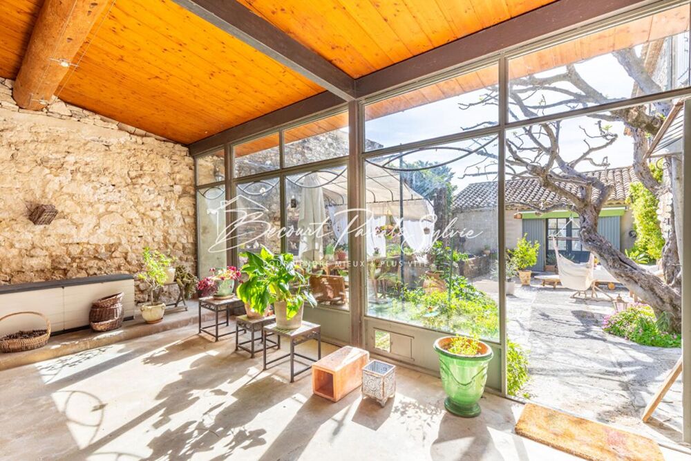 Vente Maison Ancienne Bergerie 1800 en pierre avec piscine Velleron