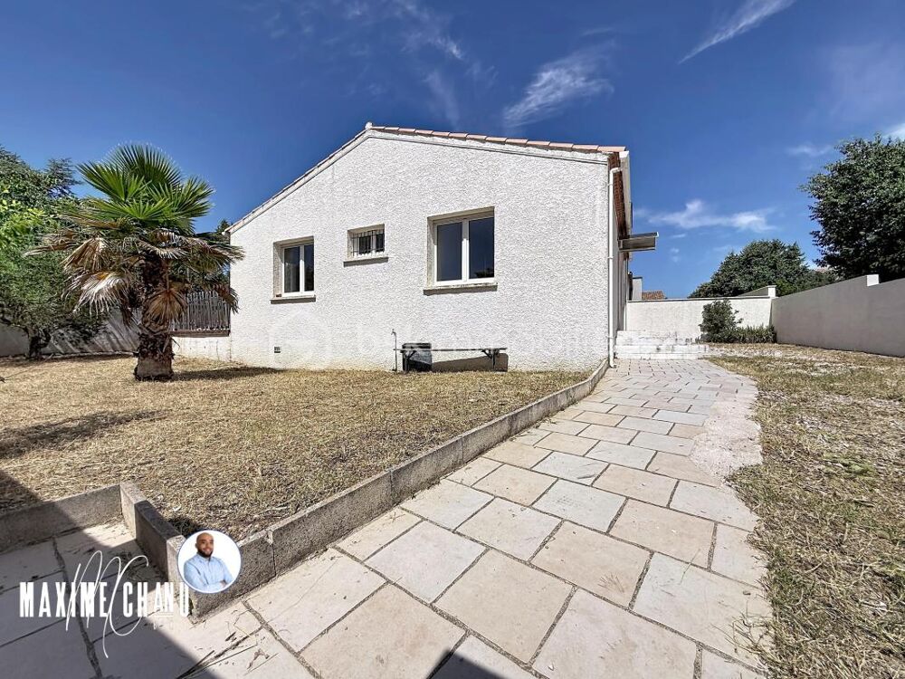 Maison de plain-pied  93 m²  Jardin de 560 m² piscinable  Cournonsec