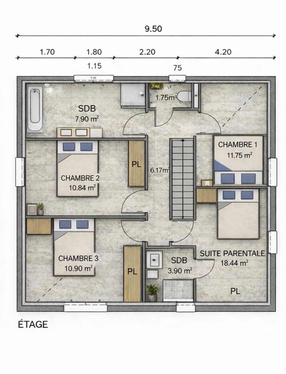 Maison 145 m²  4 chambres  Garage  RE 2020  Pontcharra - cuisine offerte