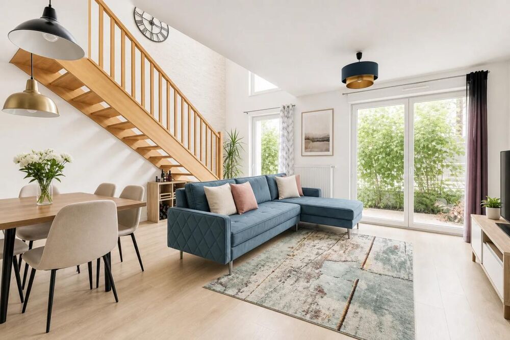 Appartement en duplex de 5 pièces de 95 m2 en vente à Stains - Idéal pour les familles