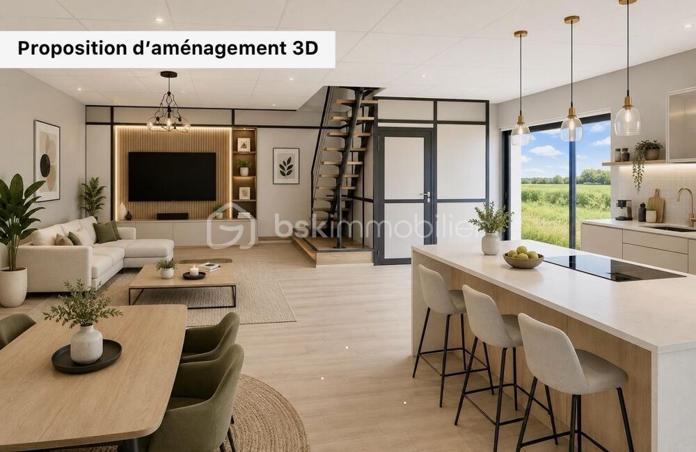 Vente Maison Maison duplex avec jardin – 137m² – Esprit campagne & vie de famille Rance