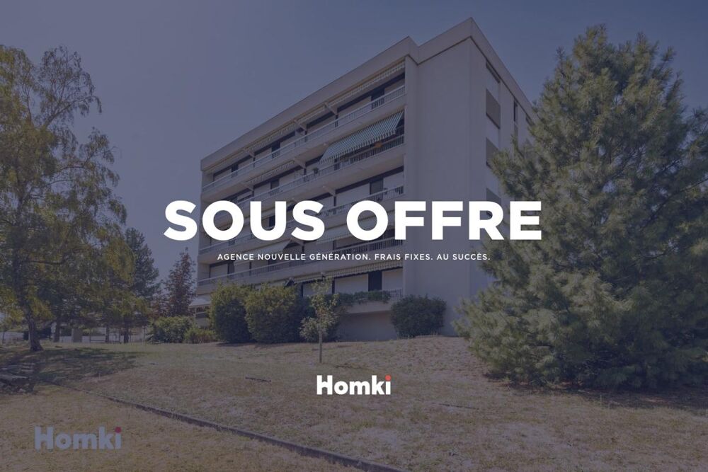 Appartement T4 avec balcon et parking sur Cournon