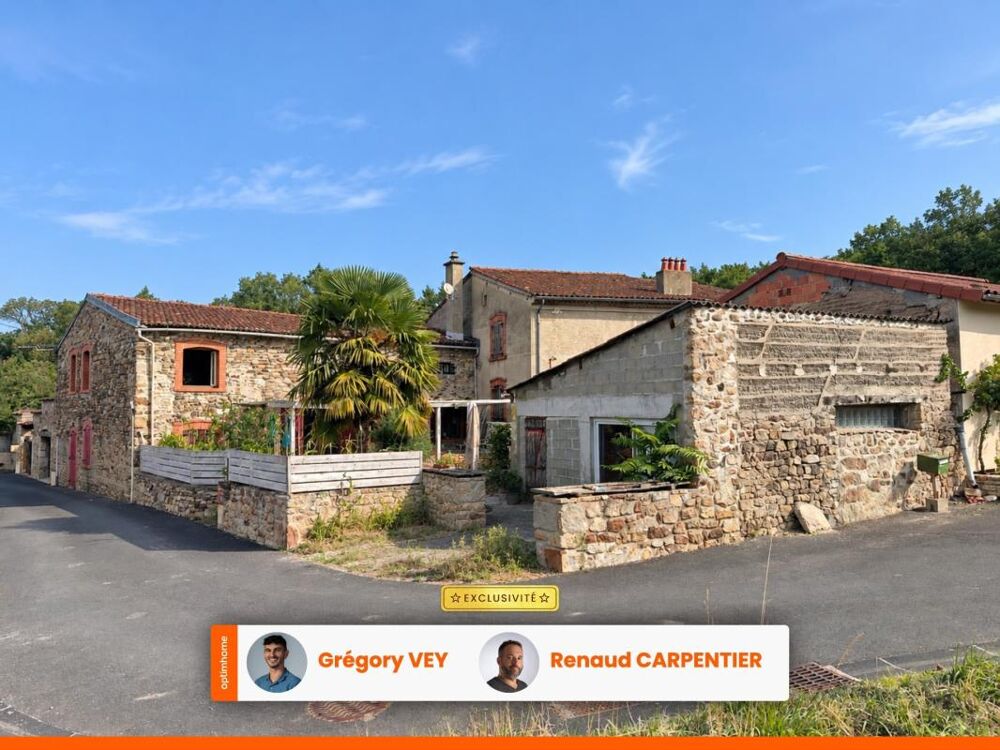 Vente Maison Maison en Pierre - 4 chambres - 169 m² - Jardin - Garage - Dépendances à RAVEL Ravel