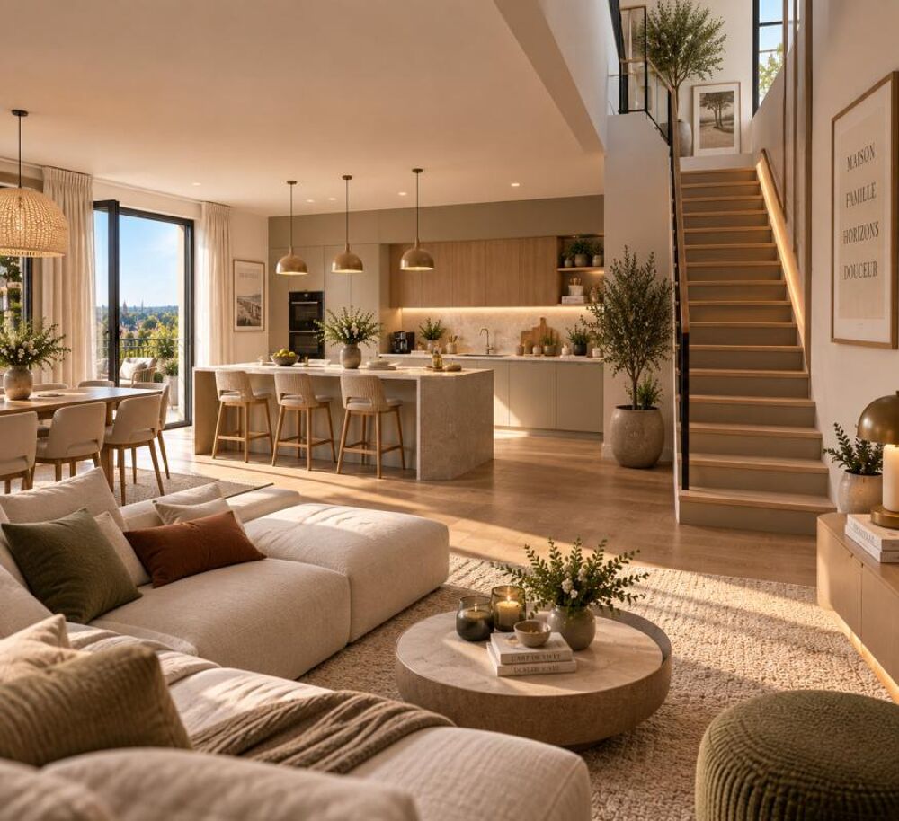 Vente Duplex/Triplex Magnifique Duplex T4 avec grand rooftop proche du centre ville Deauville