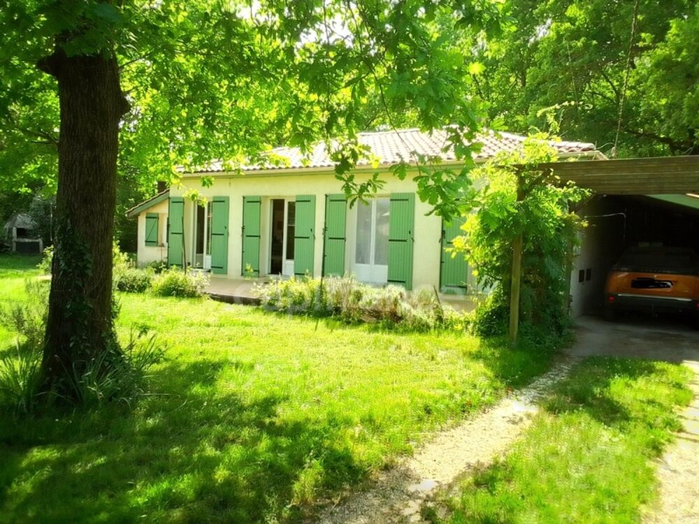 LE PIAN-MÉDOC(33)  Charme, calme et nature pour cette maison de T4 de 99 m2 nichée sur une parcelle de 1312 m2 dans un cadre ve