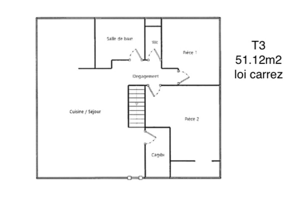 Vente Immeuble En Exclusivité, immeuble de rapport (1 local commercial +T1 + T2+ T3) à Montbéliard Montbeliard