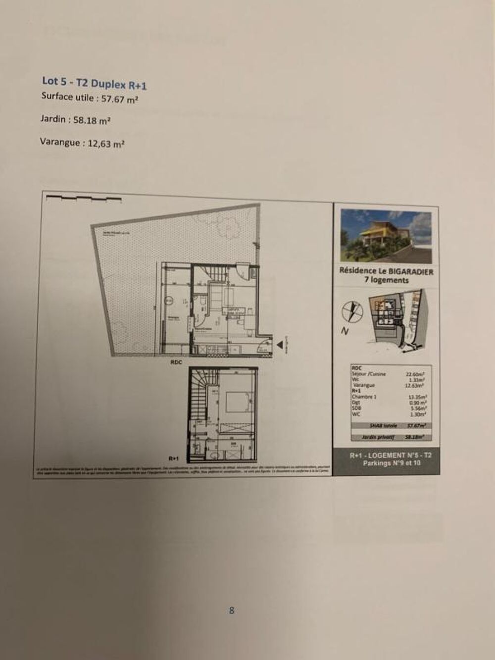 Vente Duplex/Triplex ORPI SAINT DENIS - Appartement T2 À Vendre Saint denis