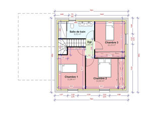  Maison  vendre 4 pices 91 m