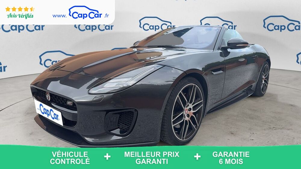 F-Type Roadster 2.0 Turbo 300 BVA Chequered-Flag - Automatique Entr 2019 occasion 64500 Saint Jean De Luz
