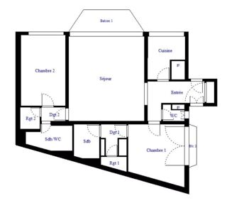  Appartement à vendre 4 pièces 88 m²