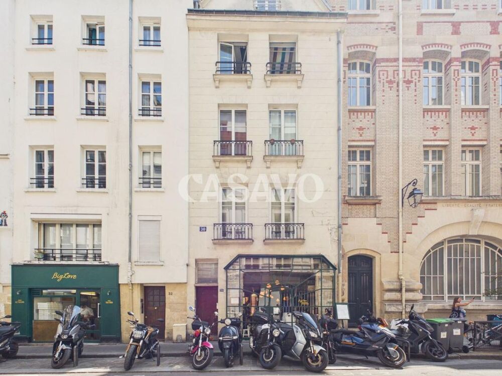 Vente Appartement 1 pièce de 14m² - 75003 Paris