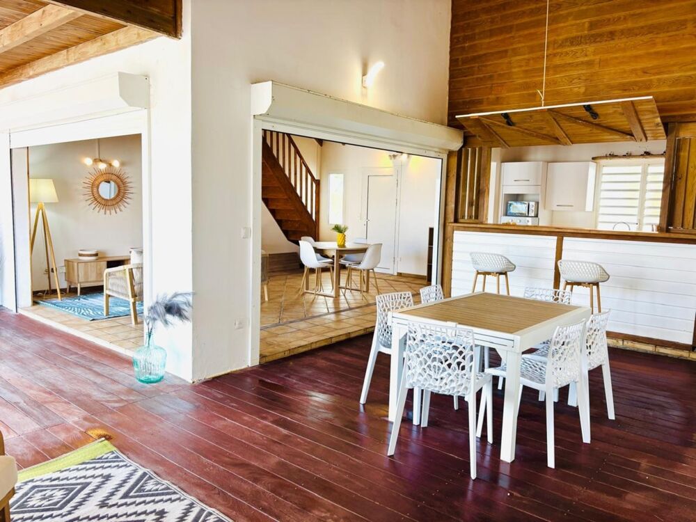 LE MOULE MAGNIFIQUE VILLA MEUBLEE 3 CHAMBRES PISCINE VUE MER