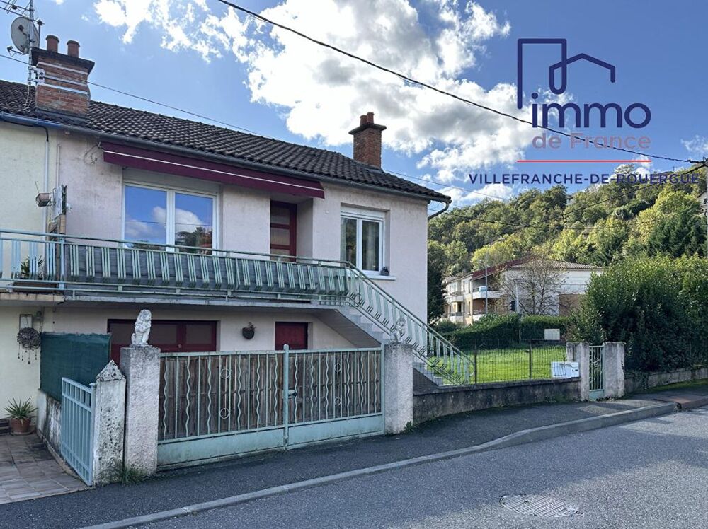 Vente Maison Maison de 123 m² composée  d'un T3 + 1 T2 Villefranche de rouergue