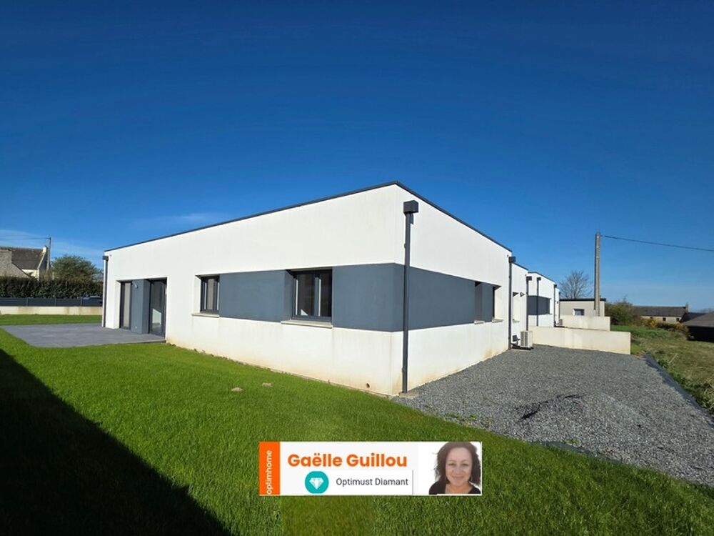 CLEDER : Maison neuve de 2025 plain pied de 5 pièces - 112m² - Terrain clos de 634m²