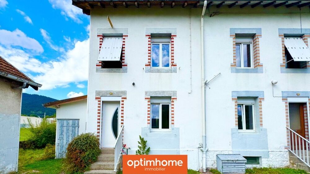 Vente Maison SOUS OFFRE ? Maison mitoyenne de 125 m� � 4 chambres + greniers am�nageables � Jardins + Garage � Saulxures-sur-Moselotte Saulxures sur moselotte