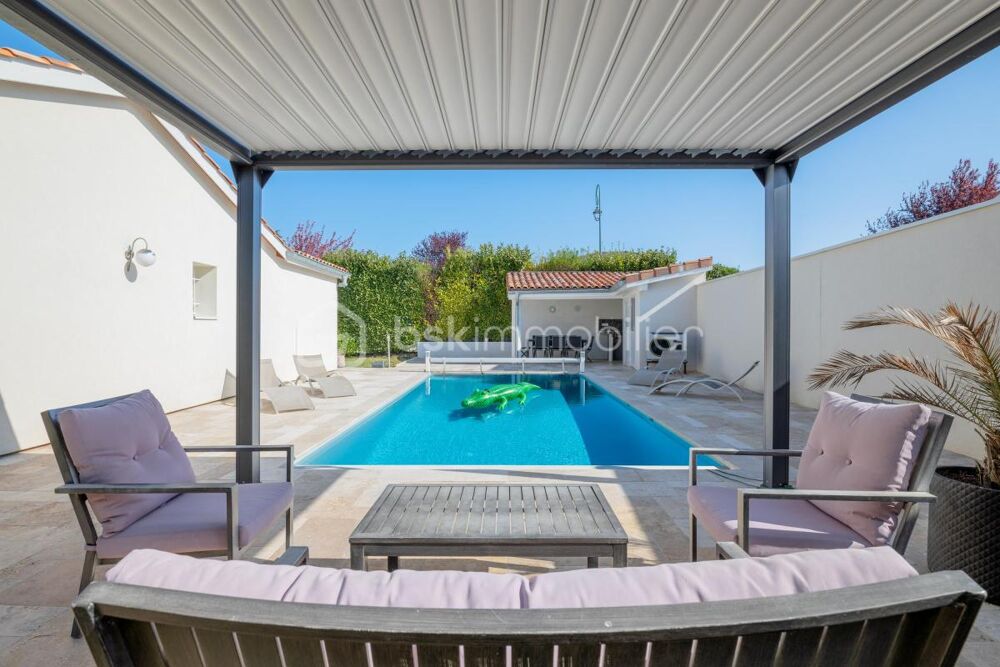Maison de plain pied 4 chambres et piscine