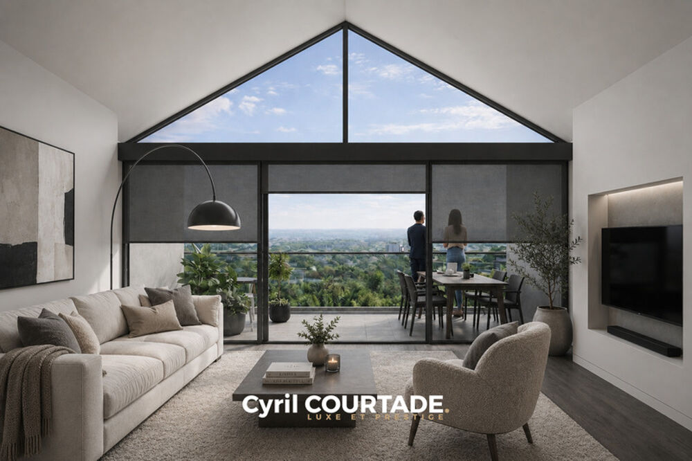 Lattes, Dpt Hérault (34), Rooftop d'exception 4 pièces de 85,78 m² - Terrasse de 131,55 m²