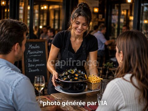   LILLE (59) - Vieux-Lille - Estaminet Licence IV avec terrasse 