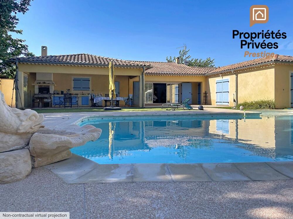 Propriété de 220m2 avec piscine sur 6 000 m² de terrain , à 5 min de Saint-Maximin, Ollières 83470