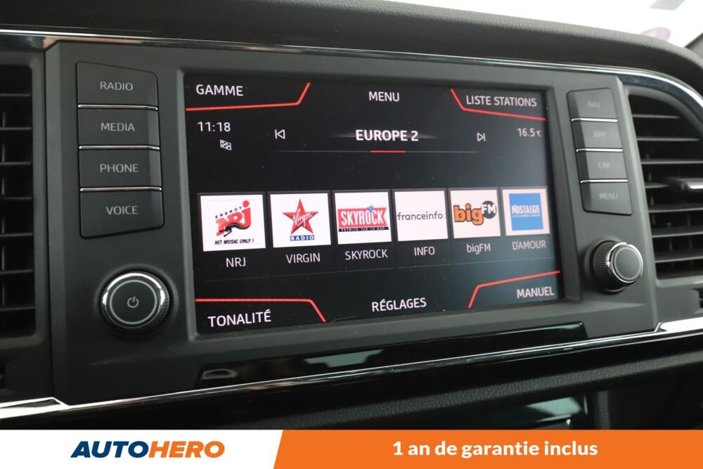 Ateca 2.0 TSI ACT 4Drive FR DSG7 190 ch 2017 occasion 92130 Issy-les-Moulineaux