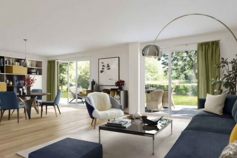   Appartement T2 41,77 m� avec terrasses et jardin � La Frette-sur-Seine (95530) Appartement - 2 pi�ce(s) - 42 m�