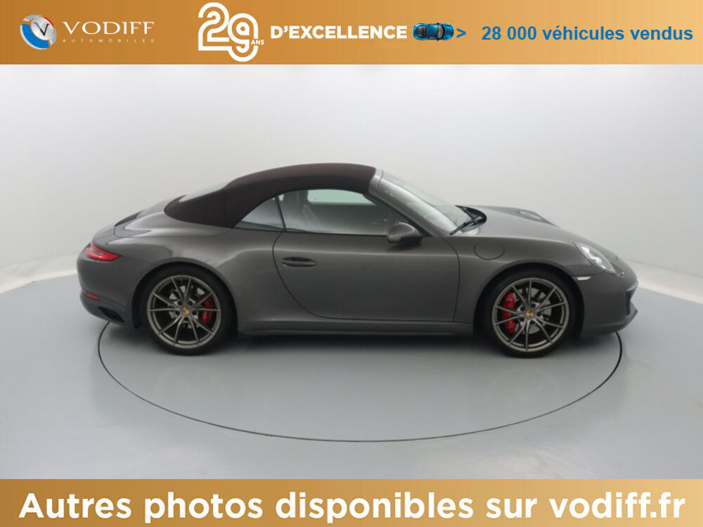 911 (991) CARRERA 4S CABRIOLET 420 CV PDK 2017 occasion 67960 Entzheim