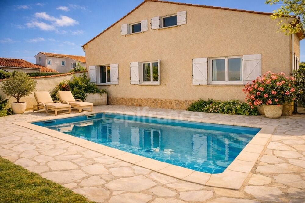Vente Maison À Vias, laissez-vous séduire par une villa contemporaine rare, avec piscine, 4 chambres et performances énergétiques remarquable Vias
