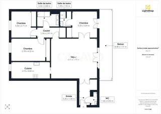  Appartement � vendre 4 pi�ces 100 m�