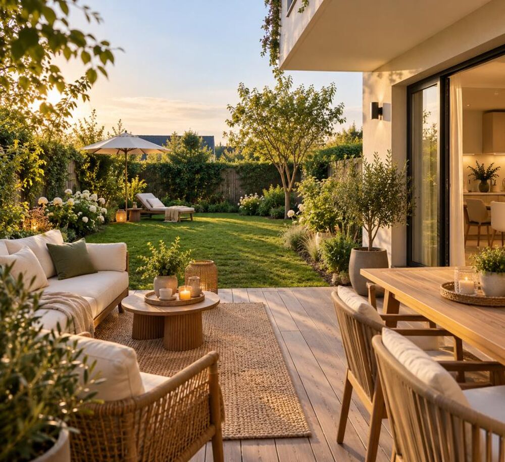 Vente Appartement Beau T2 avec jardin à proximité de Deauville Benerville sur mer