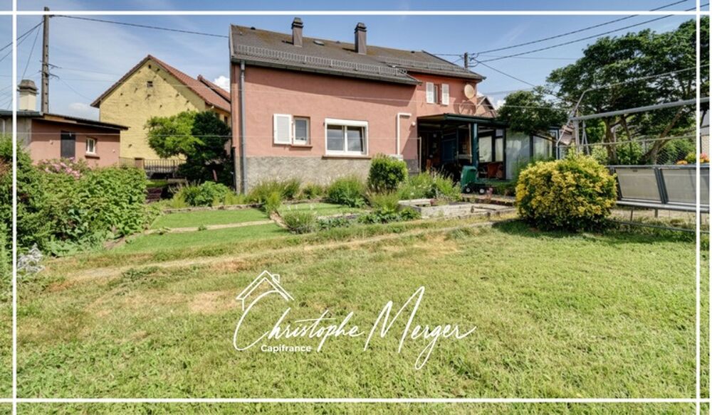 Maison en viager à vendre 4 chambres 110 m² à Hultehouse (57) proche de Phalsbourg, cadre paisible