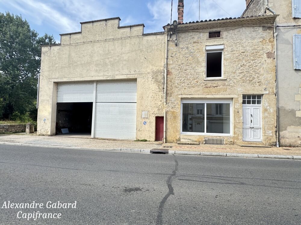 Maison en pierres - 3 chambres - vaste jardin et grand garage