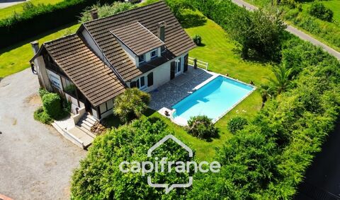   HABAS (40), Spacieuse maison familiale, sur terrain clos sans vis � vis de 2 600 m� avec piscine et double garage Maison - 7 pi�ce(s) - 146 m�