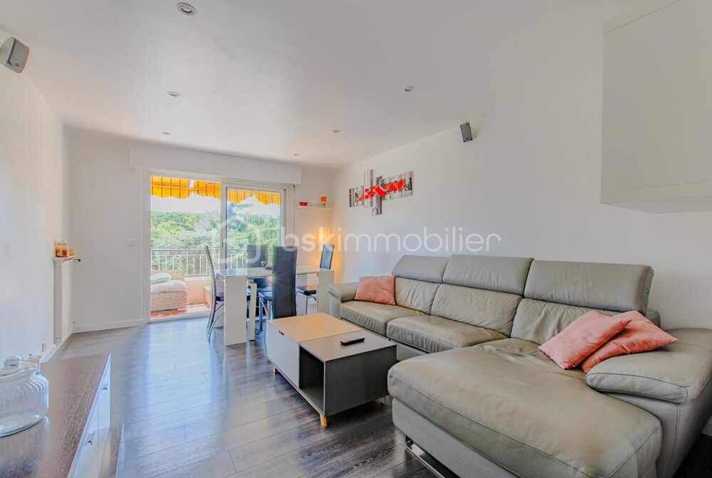 Vente Appartement Jardins de l'Amiral – Lumineux 3 pièces traversant avec terrasse Sud, parking et cave Antibes