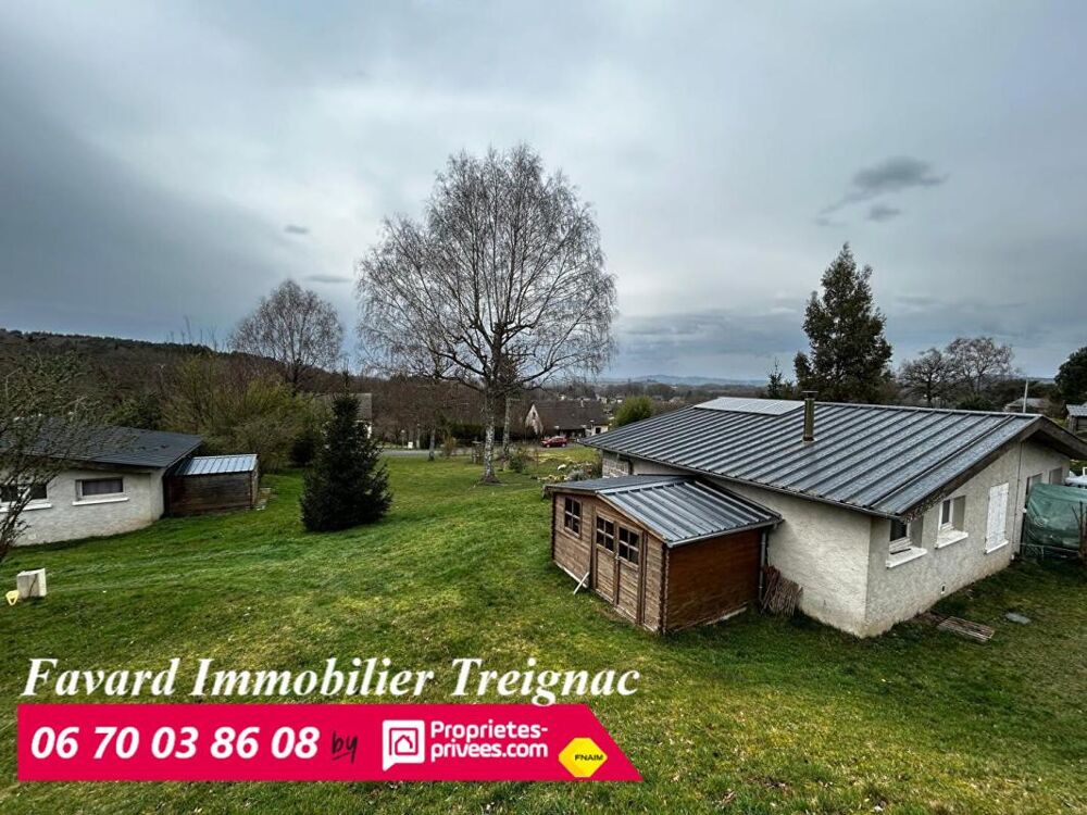 Vente Maison Maison plain pied  T2 Treignac(19260) Treignac
