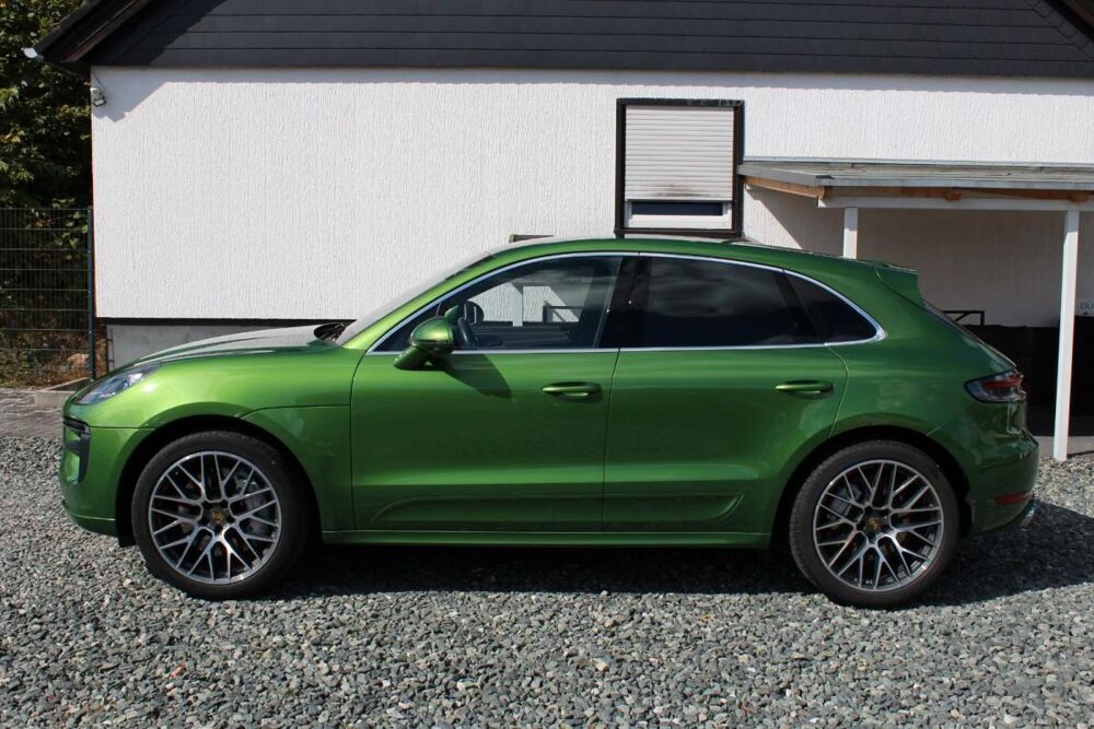 Macan Turbo – LED Jantes 21 Mamba Green Metallic 2e Main 2019 occasion 33000 Bordeaux