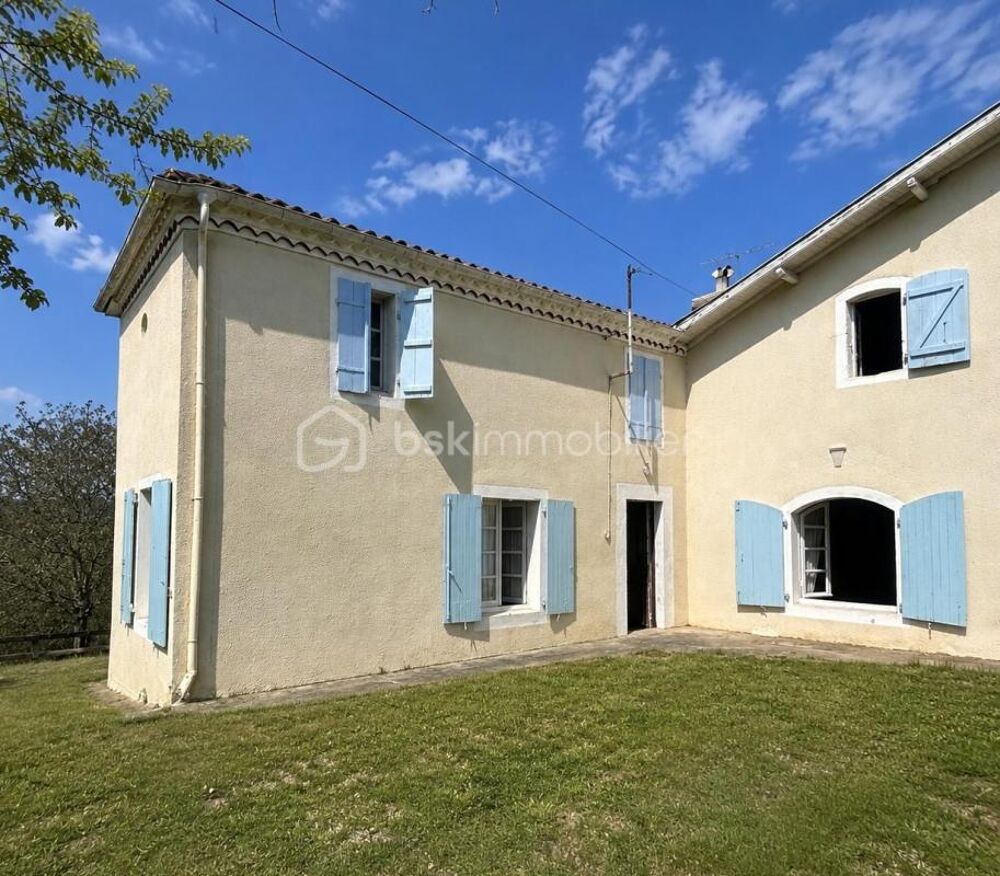 Maison de campagne à rénover  Vue Pyrénées  Fort potentiel