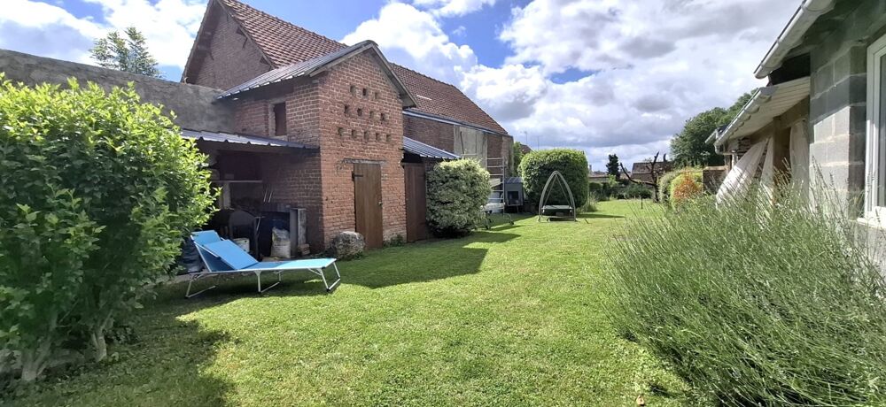 HOLNON (02760) Maison à vendre 6 pièces, Jardin, Garage, Dépendances et Grenier Aménageable