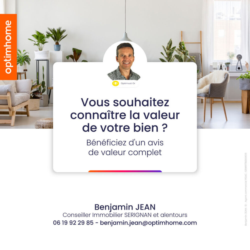 Maison à vendre 3 pièces SERIGNAN (34)