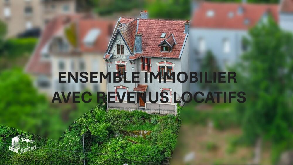 ENSEMBLE IMMOBILIER DE CARACTÈRE À LONGWY-HAUT  Quartier Vieux Château - Pulventeux 150m²