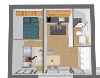  Appartement à louer 1 pièce 29 m²
