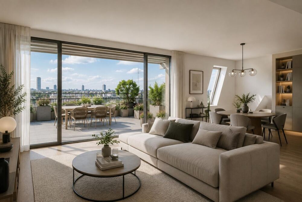 Vente Duplex/Triplex 4 PIÈCES DUPLEX en DERNIER ÉTAGE avec GRANDE TERRASSE – AUX PORTES DE PARIS Clichy