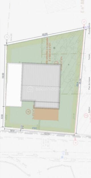  Terrain  vendre 450 m