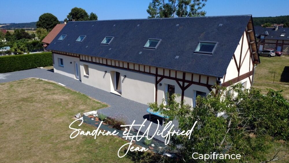 DAUBEUF PRES VATTEVILLE (27) - Maison entièrement rénovée en 2025 - Terrain piscinable 1500m²