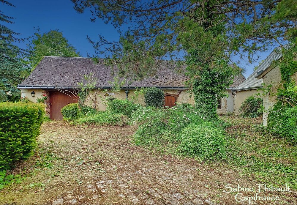 Dpt Indre et Loire (37), à vendre MARCILLY-SUR-MAULNE, maison 7 pièces 173 m2 - Terrain clos