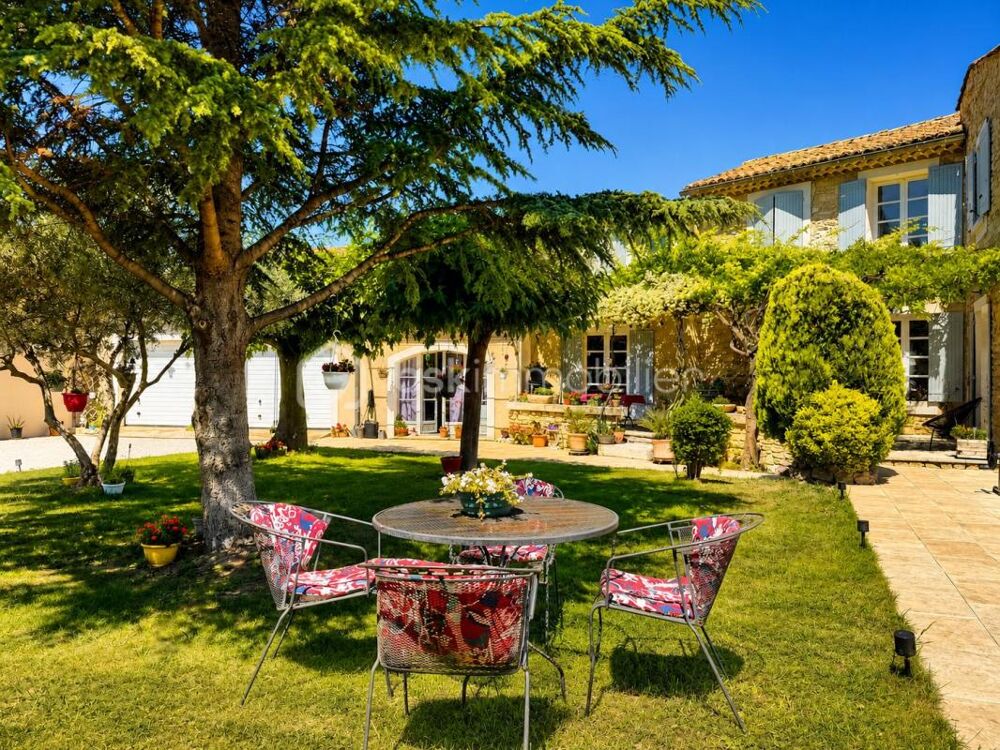 ?? Maison en pierre avec vue Ventoux et Dentelles de Montmirail ??